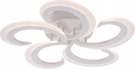 LAMPA SUFITOWA LED ZYRANDOL BIAŁY 70W PILOT REGULACJA ŚWIATŁA VARGO