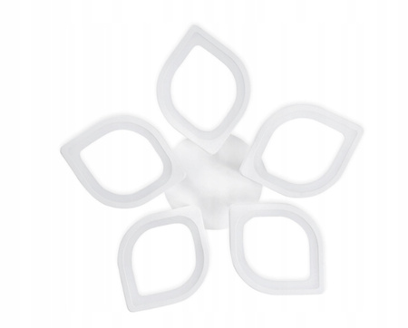 LAMPA SUFITOWA LED ZYRANDOL BIAŁY MATOWY 70W VARGO