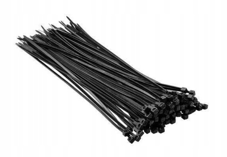 OPASKI ZACISKOWE VARGO TRYTYTKI TRYTKI KABLOWE CZARNE 3×200mm 100SZT