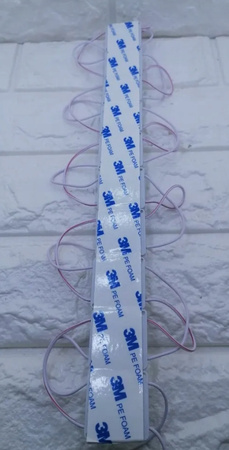 Moduł LED VARGO 12V 2,4W biały IP65 35*35*18mm 140° COB