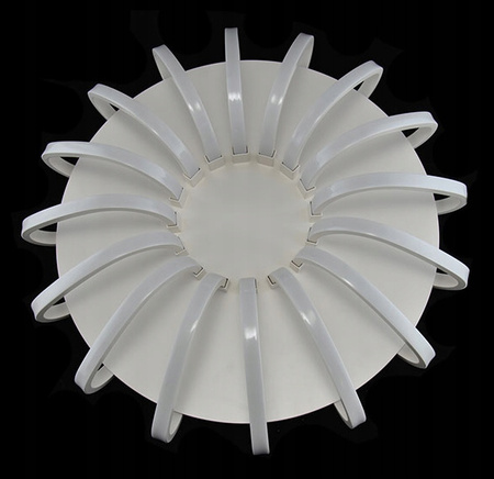 LAMPA SUFITOWA ŻYRANDOL LAMPA BIAŁA LED PW 112W 4500K IP20