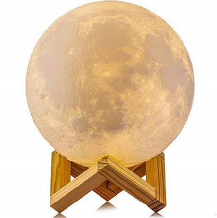 LAMPKA NOCNA VARGO LED, Mały Księżyc 3D Moon NL164 (V-115756)