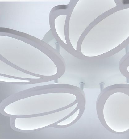 LAMPA SUFITOWA LED ZYRANDOL 120W 3000-6500K PILOT REGULACJA ŚWIATŁA VARGO