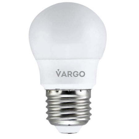 LED Żarówka VARGO G45 5W E27 475lm 4000K (V-110537)