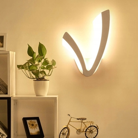 KINKIET LAMPA ŚCIENNA LED PW 10W 3000K IP20