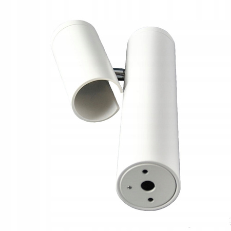 LAMPA KINKIEY TUBA BIAŁA PODWÓJNA LED PWL 10W 3000K IP20