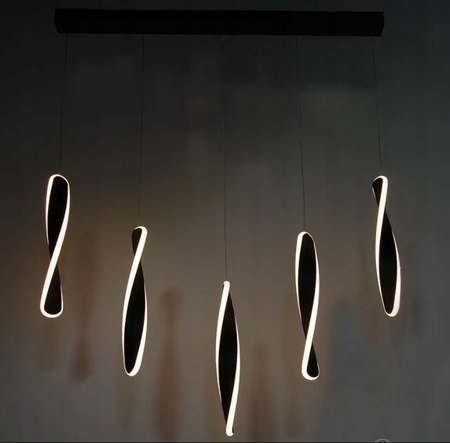 LAMPA SUFITOWA LED LAMPA WISZĄCA ŻYRANDOL LED ART-Spiral PW 40W 3000K IP20