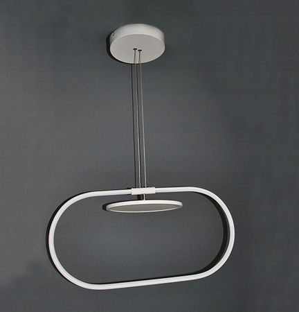 LAMPA SUFITOWA LAMPA WISZĄCA LED PW 42 W 4500K IP20 KOLOR BEŻOWY