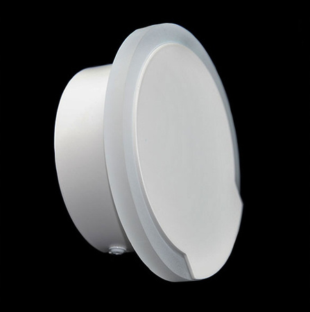 KINKIET LAMPA ŚCIENNA OKRĄGŁA LED PW 7W 4000K IP20