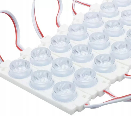 Moduł LED VARGO 12V 3W biały IP67 6500 K 70*20*15mm SMD 3030