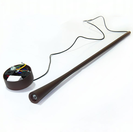 LAMPA SUFITOWA LAMPA WISZĄCA BRĄZOWA LED PW 7 W 3000K IP20 185cm