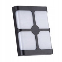 LAMPA ZEWNĘTRZNA ELEWACYJNA OGRODOWA ŚCIENNA KINKIET LED 24W VARGO 2400lm