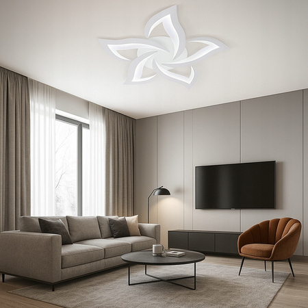 LED LAMPA SUFITOWA PLAFON 90 W BIAŁA 3000-6000 K VARGO