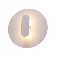 KINKIET LAMPA ŚCIENNA OKRĄGŁA LED PW 6W 4000K IP65