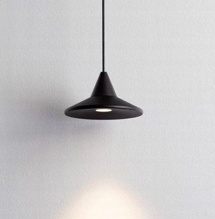 LAMPA SUFITOWA LAMPA WISZĄCA LED CZARNA PW7W 3000K IP20