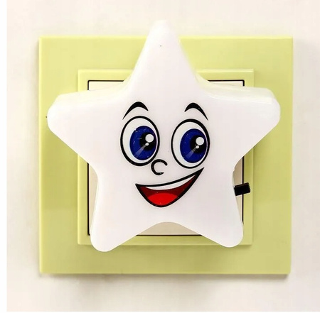 "LAMPKA NOCNA VARGO LED, GWIAZDA, NL118 V-115741