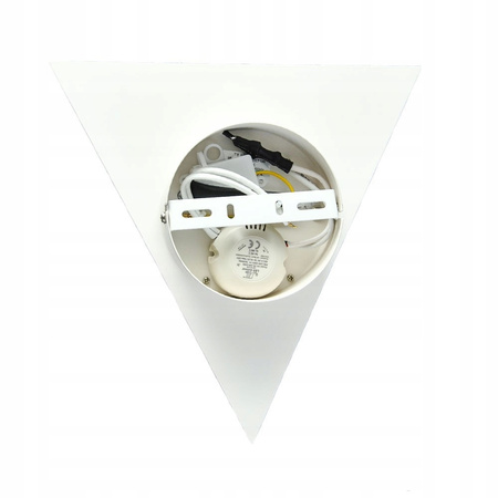 KINKIET LAMPA ŚCIENNA TRÓJKĄTNA LED PW 9W 3000K IP20