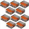 50 x SZYBKOZŁĄCZKA ZŁĄCZKA ELEKTRYCZNA KOSTKA VARGO DO KABLI 3 ZACISKI
