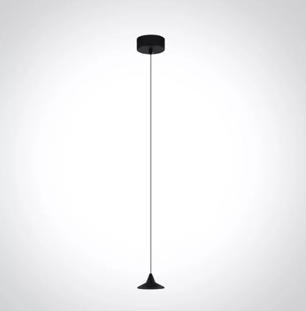 LAMPA SUFITOWA LAMPA WISZĄCA LED CZARNA PW7W 3000K IP20