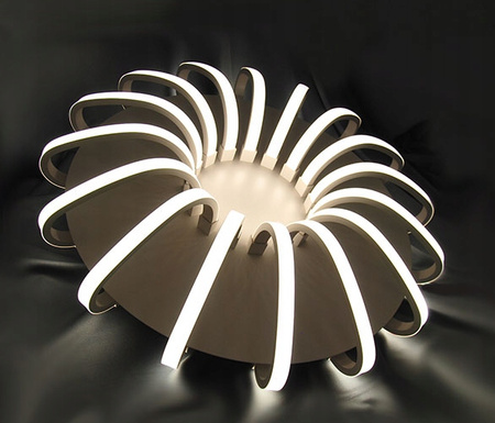 LAMPA SUFITOWA ŻYRANDOL LAMPA BIAŁA LED PW 112W 4500K IP20