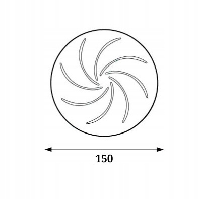KINKIET LAMPA ŚCIENNA OKRĄGŁA LED PW 5W 4000K IP20