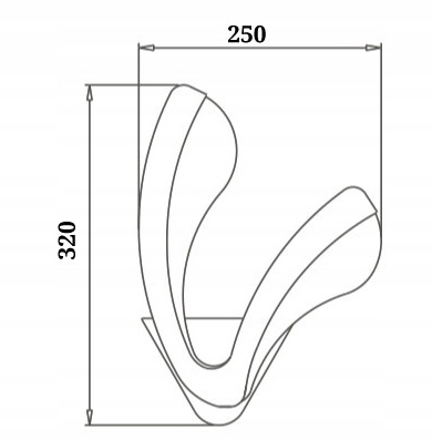 KINKIET LAMPA ŚCIENNA LED PW 10W 3000K IP20