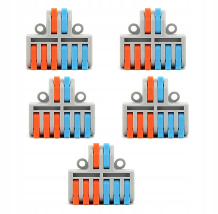 Szybkozłączka VARGO 0,08-4 mm² 6/2 1 szt.