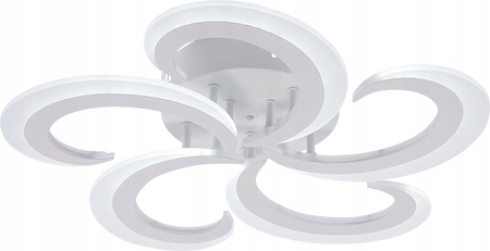 LAMPA SUFITOWA LED ZYRANDOL BIAŁY 70W PILOT REGULACJA ŚWIATŁA VARGO