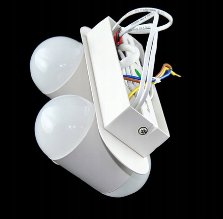 KINKIET LAMPA ŚCIENNA LED PW 2x6W 4000K IP65