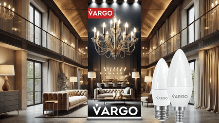 LED Żarówka VARGO C37 9W E14 855lm 6500K (V-117968)