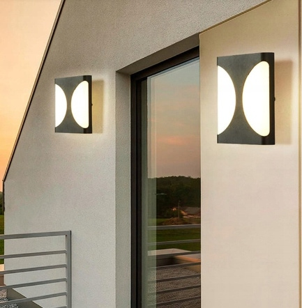 KINKIET ZEWNĘTRZNY LAMPA OGRODOWA ELEWACYJNA VARGO 24W 2400lm IP44