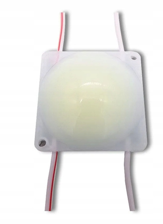 Moduł LED VARGO 12V 2,4W biały IP65 35*35*18mm 140° COB