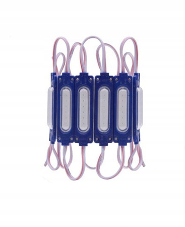 Moduł LED VARGO 24V 2W IP65 niebieski 68*18mm