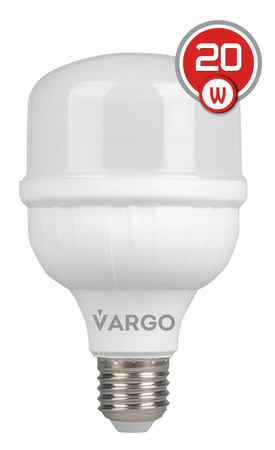 ŻARÓWKA LED VARGO 20W E27 6500K 2200lm 80*136mm (V-111894)