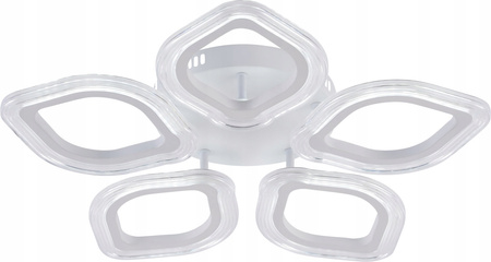 LAMPA SUFITOWA LED ZYRANDOL BIAŁY MATOWY 70W VARGO