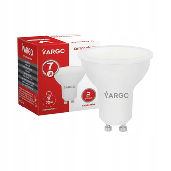 LED Żarówka VARGO GU10 7W 4000K 230V (V-116011)