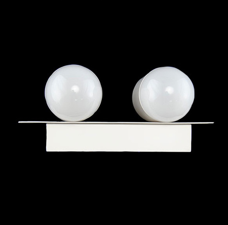 KINKIET LAMPA ŚCIENNA LED PW 2x6W 4000K IP65