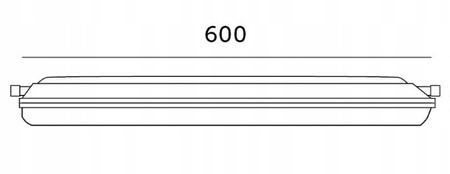OPRAWA OŚWIETLENIOWA HERMETYCZNA LAMPA LED VARGO 18W, 1800lm, 60cm, IP65