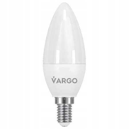 LED Żarówka VARGO C37 9W E14 855lm 6500K (V-117968)