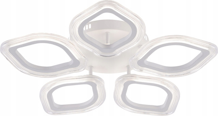 LAMPA SUFITOWA LED ZYRANDOL BIAŁY MATOWY 70W VARGO