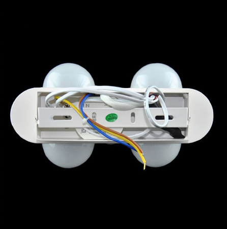 KINKIET LAMPA ŚCIENNA LED PW 2x6W 4000K IP65