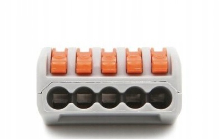 SZYBKOZŁĄCZKA KOSTKA ELEKTRYCZNA ZŁĄCZKA ZACISK DO KABLI 5P VARGO