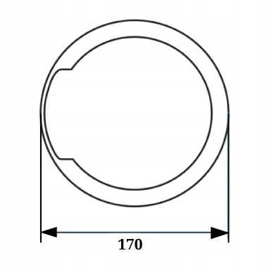 KINKIET LAMPA ŚCIENNA OKRĄGŁA LED PW 7W 4000K IP20