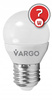 LED Żarówka VARGO G45 7W E27 665lm 4000K (V-110541)