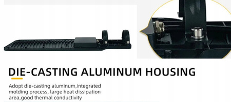 LED LAMPA LATARNIA ULICZNA 50W 6500K VARGO zasilanie sieciowe