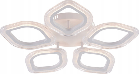 LAMPA SUFITOWA LED ZYRANDOL BIAŁY MATOWY 70W VARGO