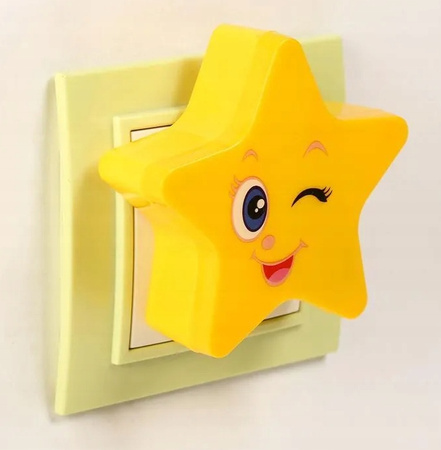 "LAMPKA NOCNA VARGO LED, GWIAZDA, NL118 V-115741