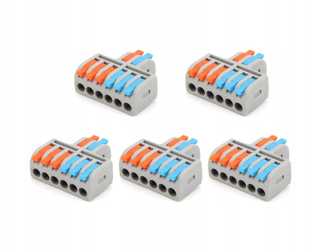 Szybkozłączka VARGO 0,08-4 mm² 6/2 1 szt.