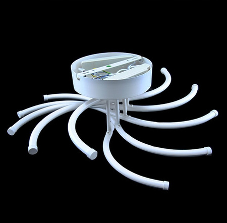 LAMPA SUFITOWA ŻYRANDOL LAMPA BIAŁA LED PW 72W 6120 Lm 4000K IP20