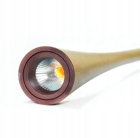 LAMPA SUFITOWA LAMPA WISZĄCA BRĄZOWA LED PW 7 W 3000K IP20 145 cm